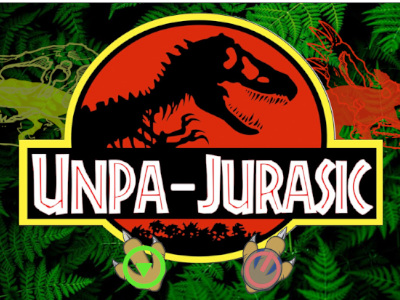 Pantalla principal temática de AR Dinosaur