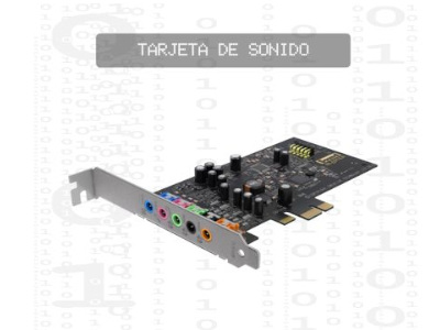 Modelo de tarjeta de sonido en ICOMP AR